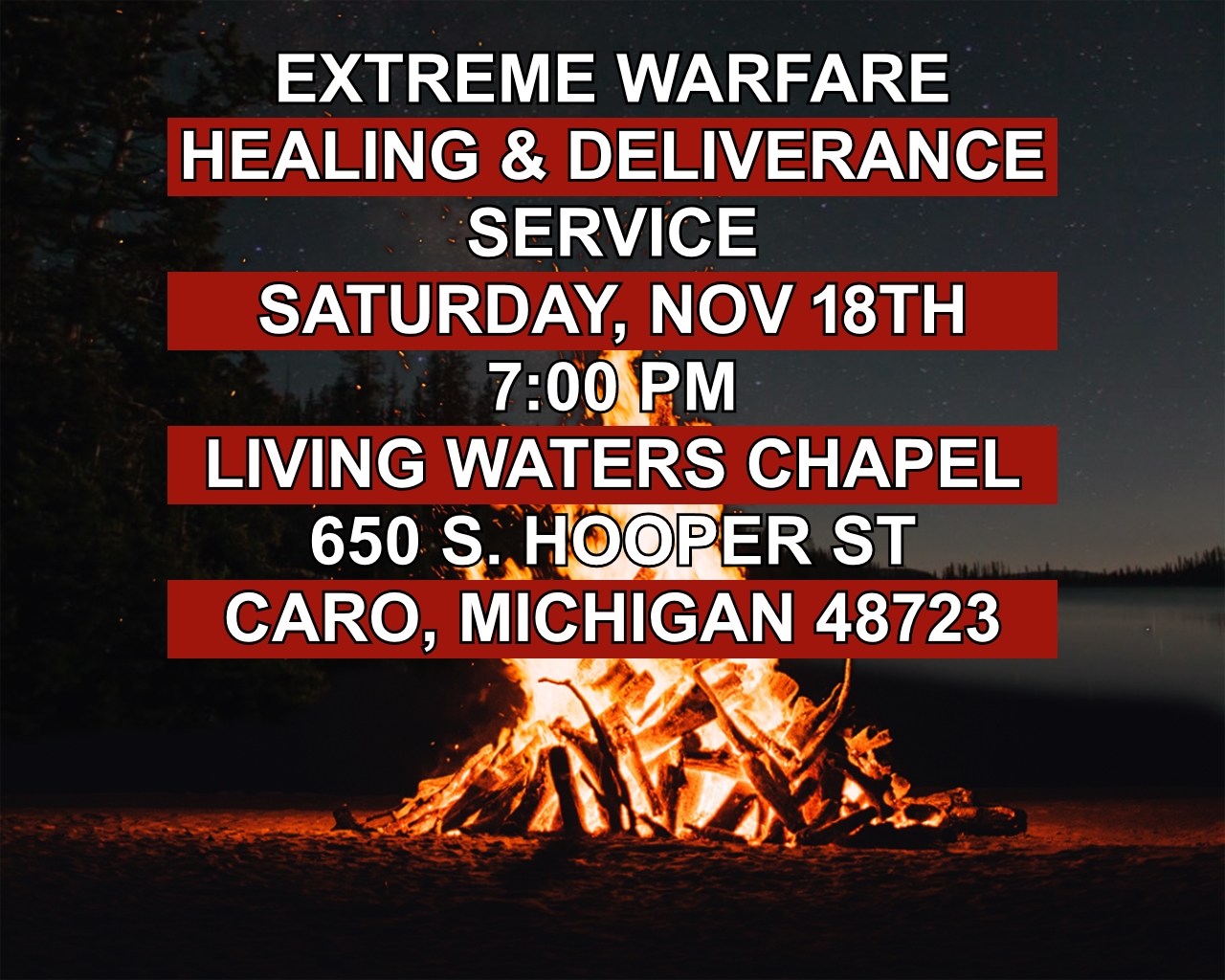 Extreme Warfare Healing & Deliverance Service