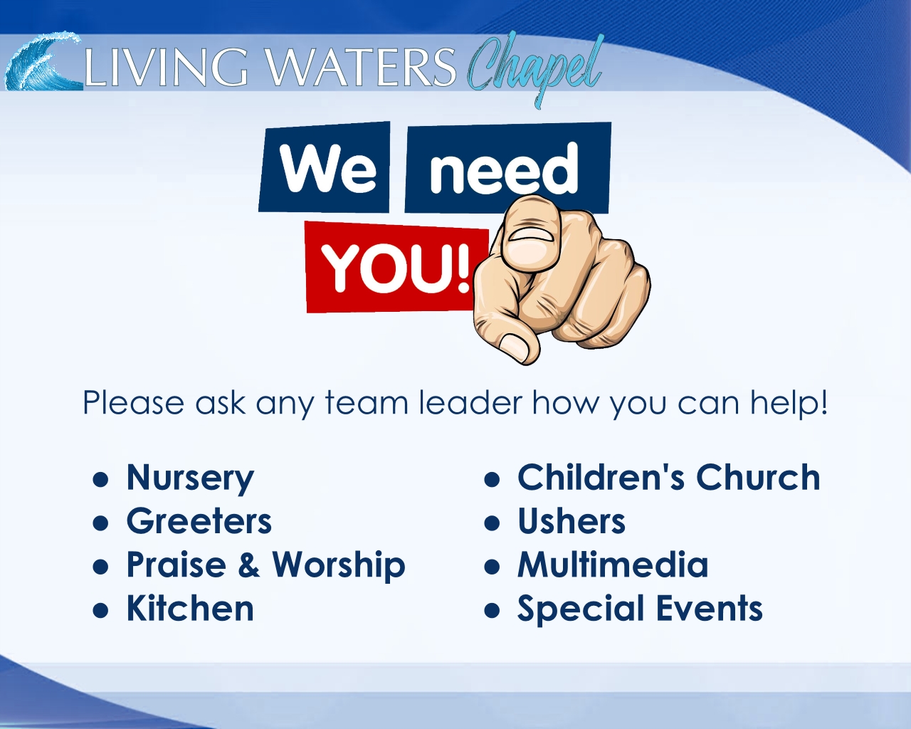 LWC Needs YOU!