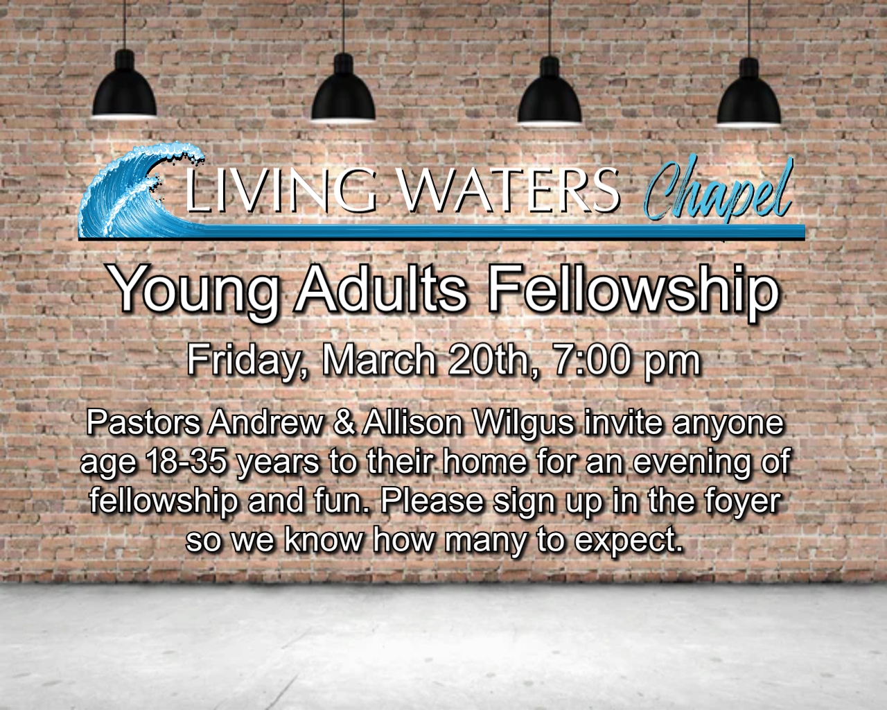 LWC Young Adults Fellowship